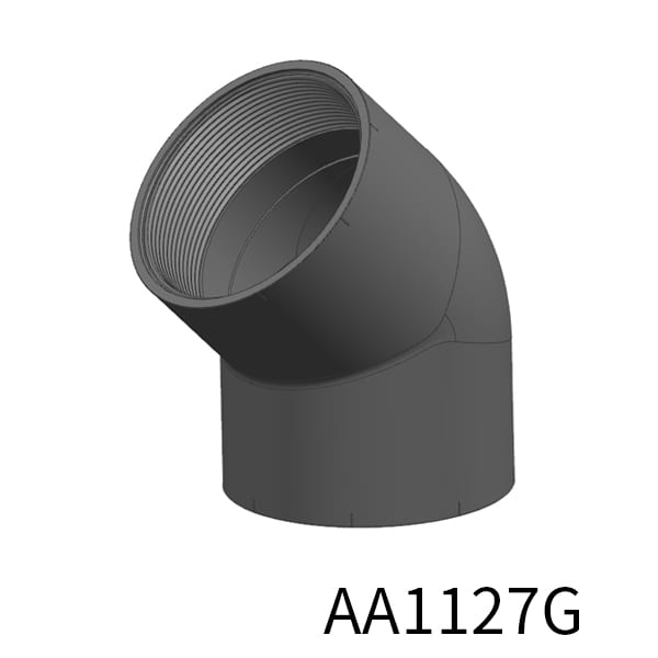 Elbow-45Deg One End Thread(Female)
