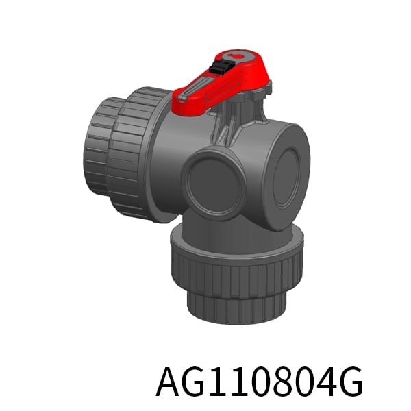90° 2way industrial valve BSPT Thread(Female)
