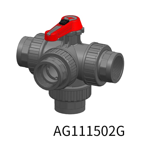4way Industrial valve TT Thread(Female)