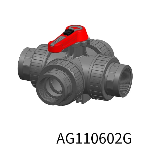 4way Industrial valve T BSPP Thread(Female)