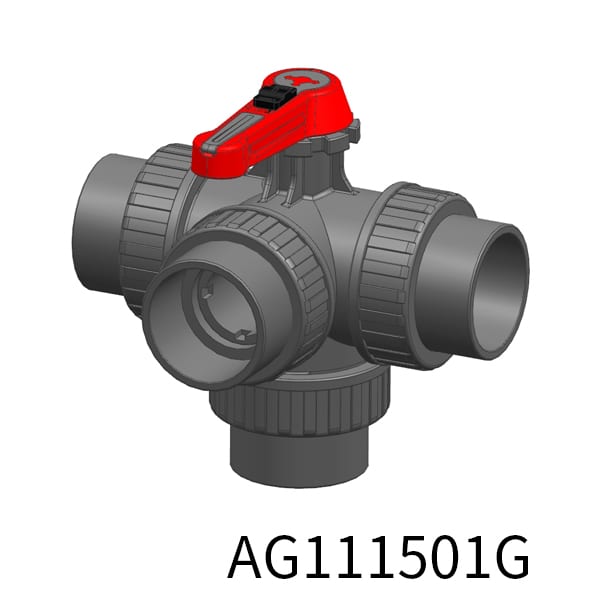 4way Industrial valve TT DIN Socket