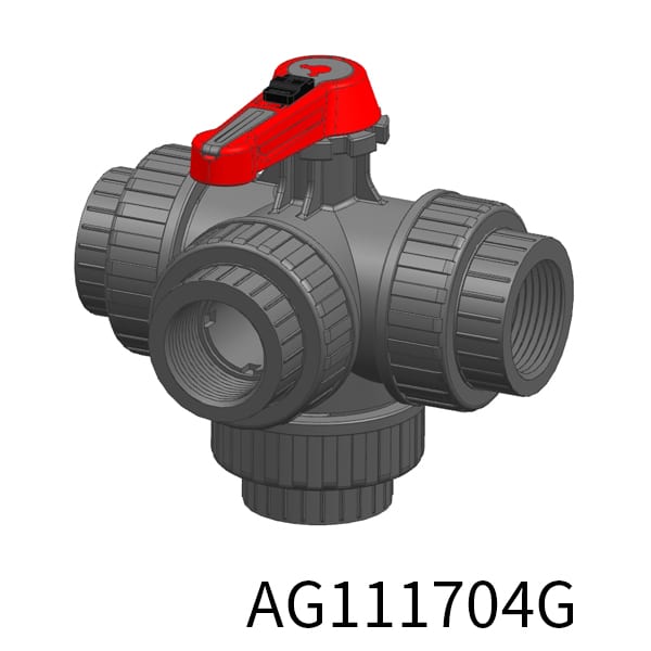 4way Industrial valve LL BSPT Thread(Female)