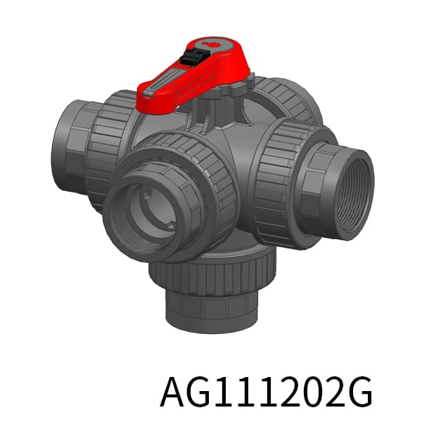 5way Industrial valve L Thread(Female)