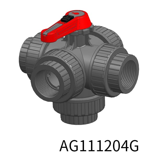 5way Industrial valve L BSPT Thread(Female)