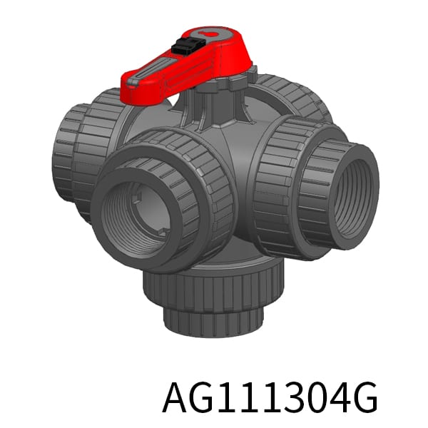 5way Industrial valve T BSPT Thread(Female)